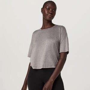 Vuori Energy Tee, Heather Grey